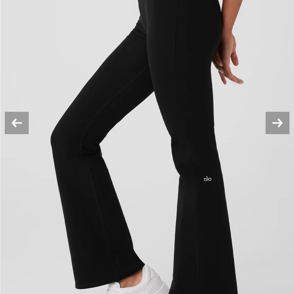 ALO Yoga Black Flare Leggings